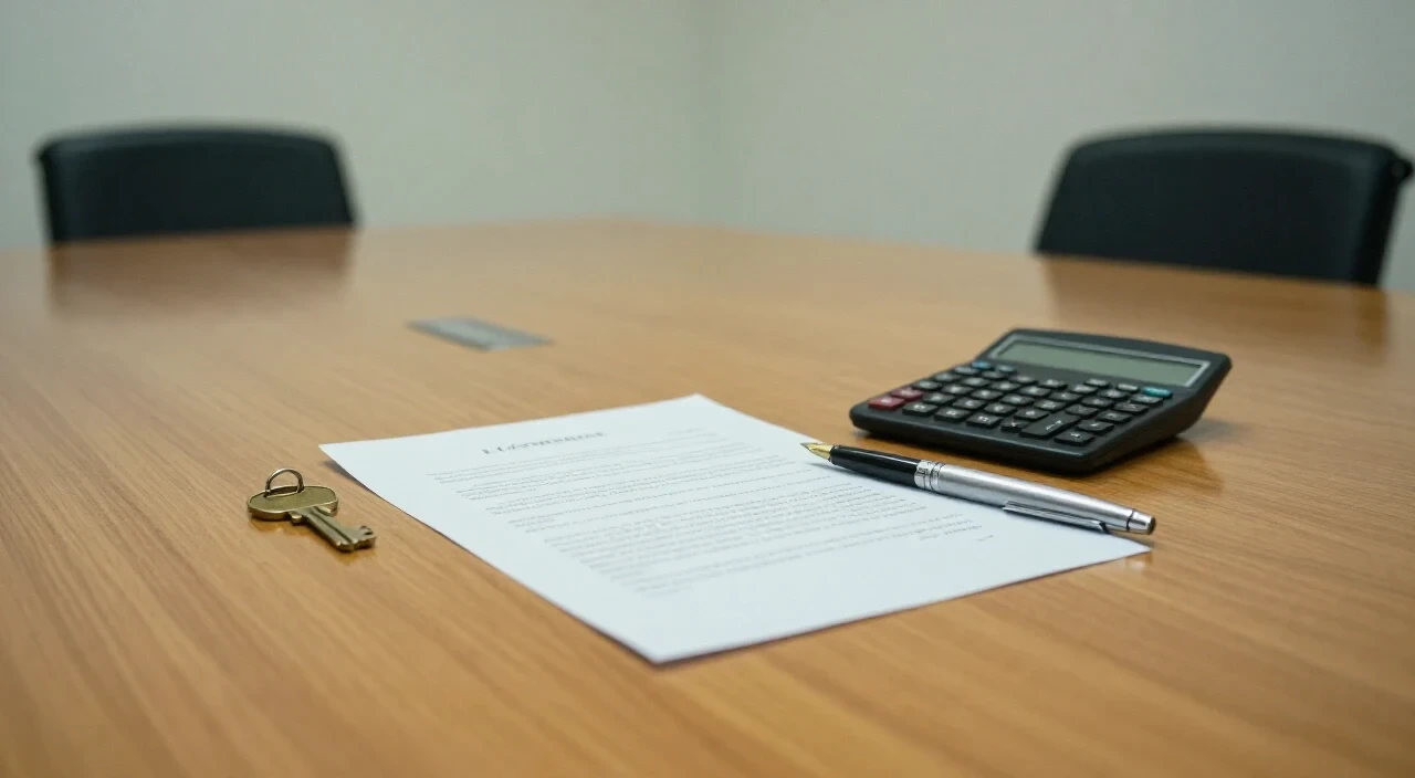 Semnarea unui contract de comodat sau închiriere în biroul unui avocat